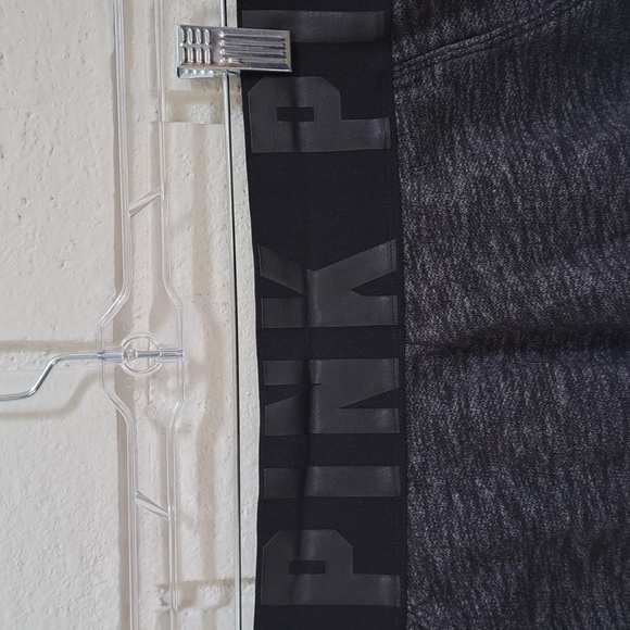 Pink Black/Gray Heathered Button Detail Mini Shorts. NWOT - Picture 2 of 8